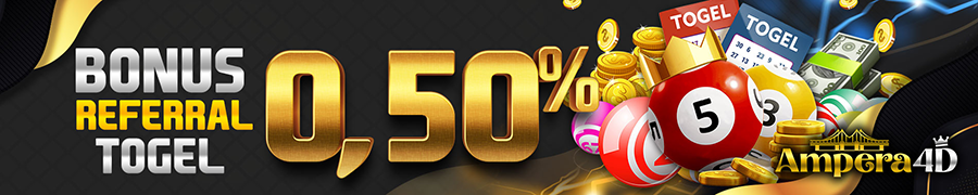 BONUS REFERRAL TOGEL 0,50%